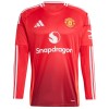 Goedkope Manchester United Thuisshirt 2024-25 Lange Mouw